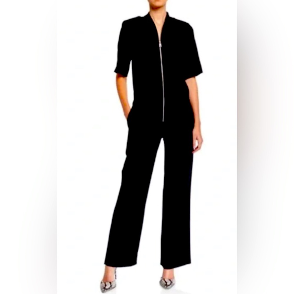 Zadig & Voltaire Black Wide-Leg Jumpsuit